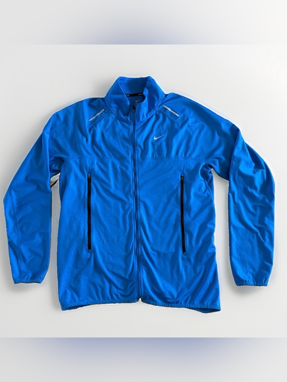 Nike Running Turquoise Blue Lightweight Jacket Men’s Size L